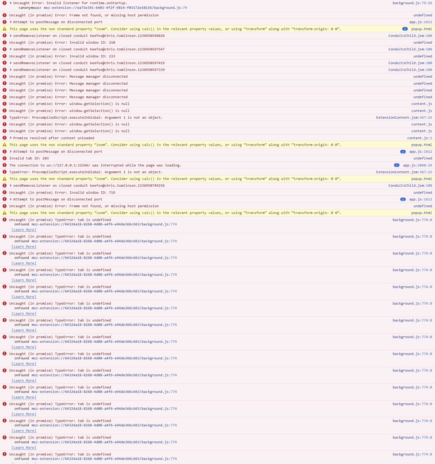 Constant Cpu Usage Increasing Memory Usage Killing The Browser Kee Community Forum